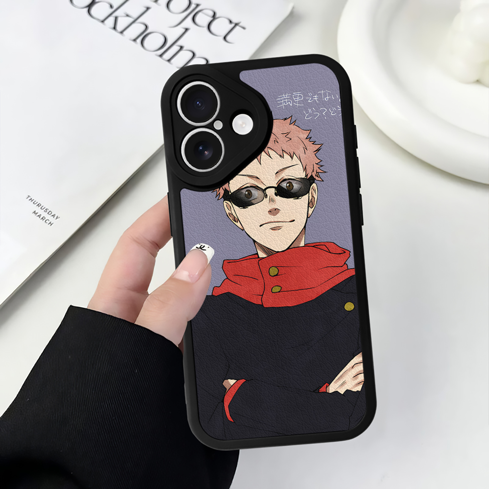 （画像用） SPY×FAMILY间谍家家酒 【iPhone 16シリーズ対応】シリコンスマホケース（レザー調） 材質：シリコン